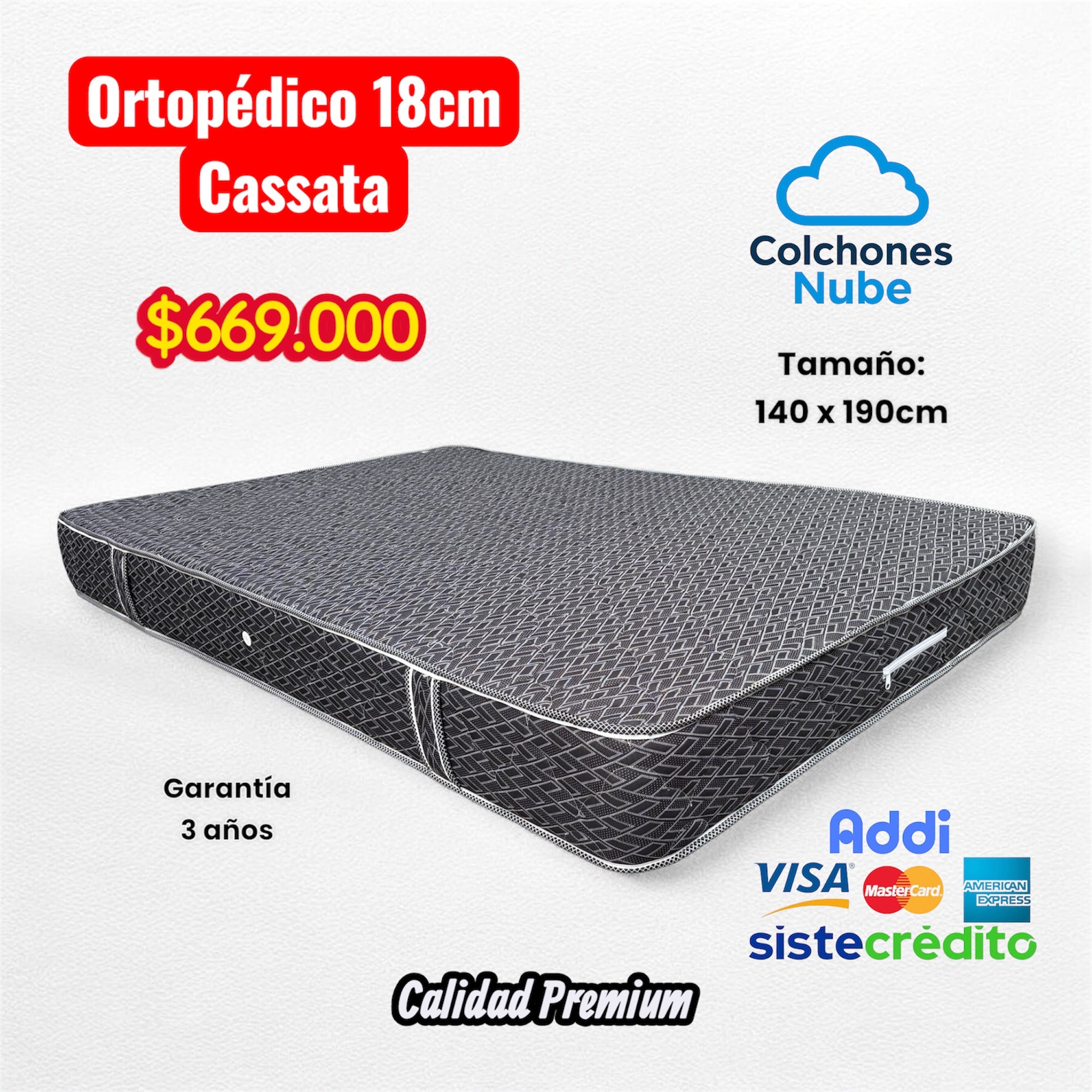 Ortopédico 18cm Cassata