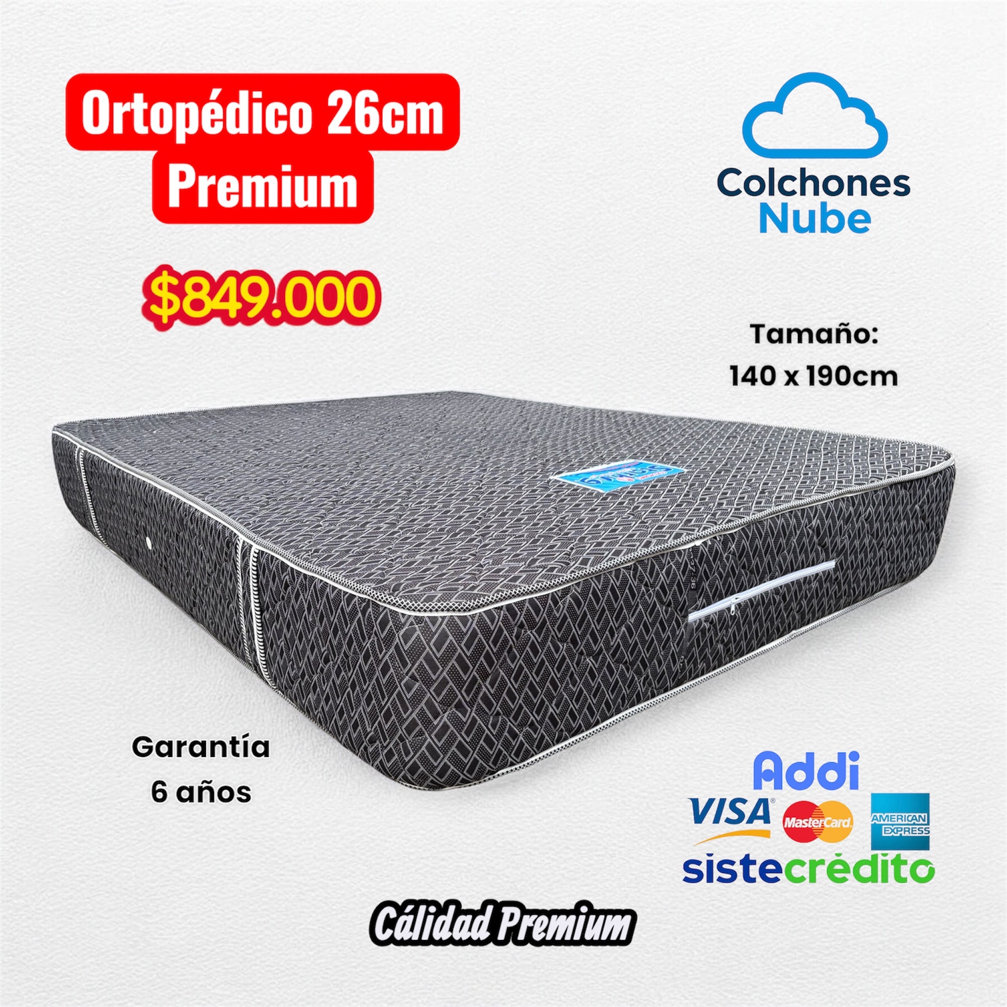 Ortopédico 27cm Resortado