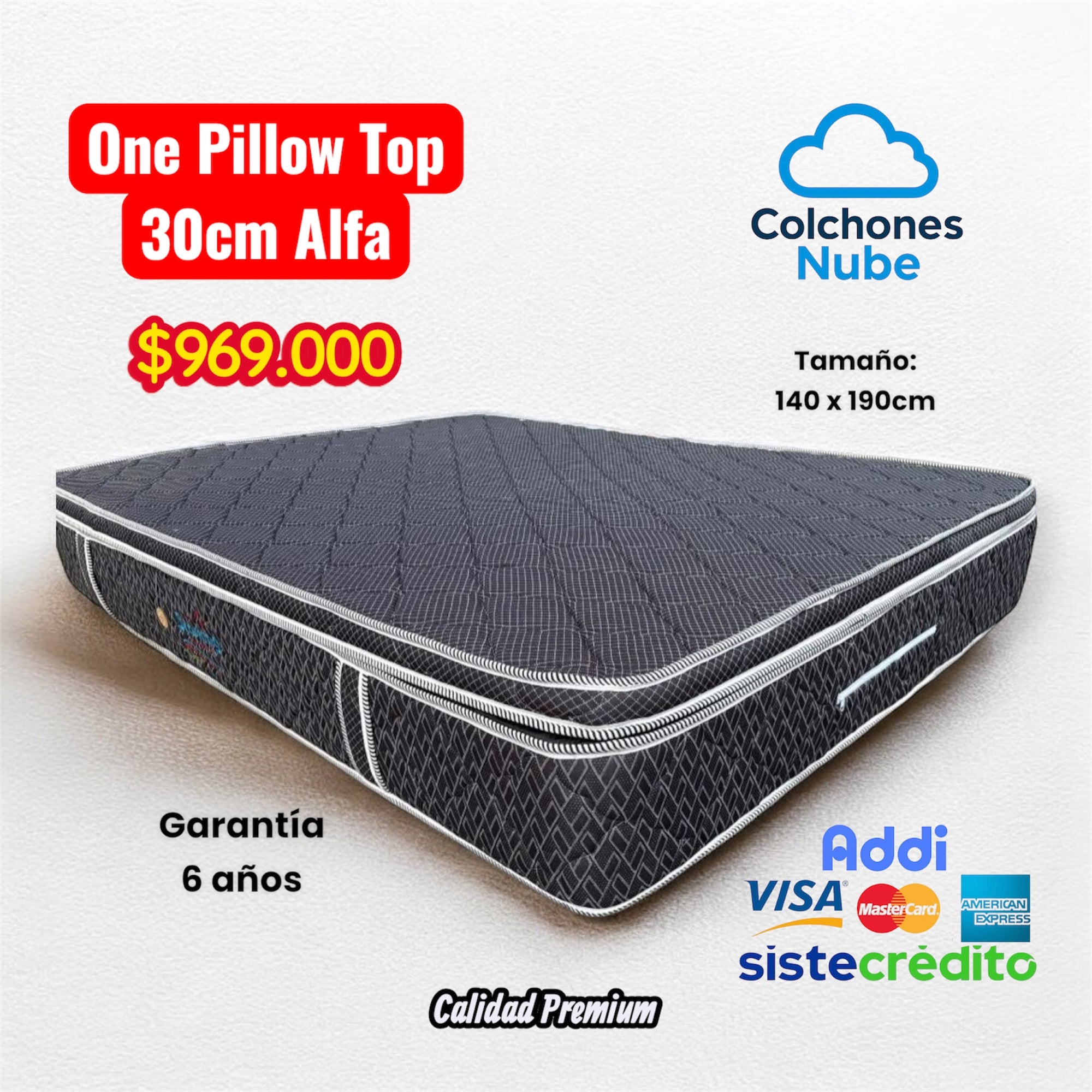 One - Pillow Top 30cm