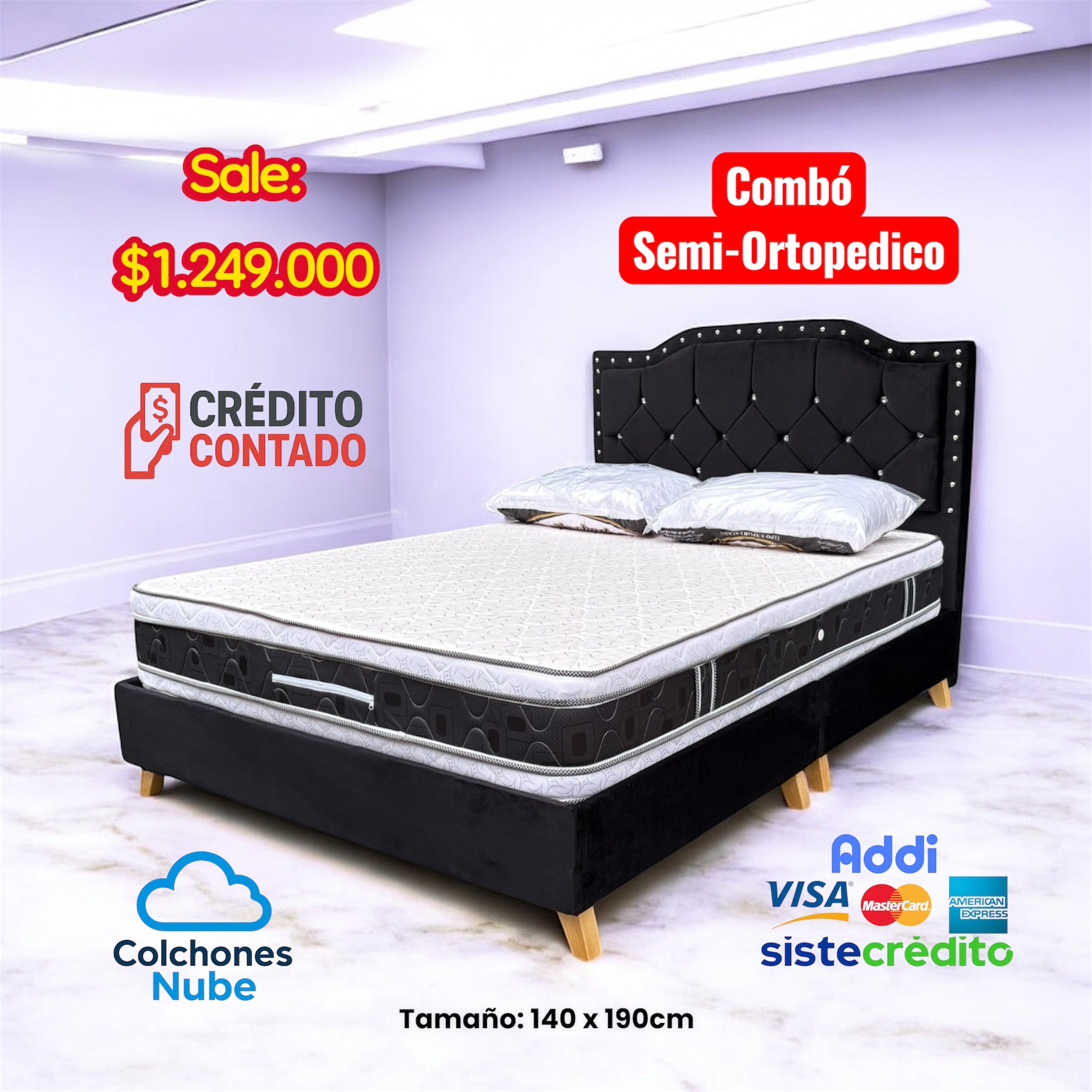 Combo Semi-Ortopédico 24cm